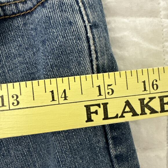 Vintage GAP Jeans Womens 2 Flare Stretch Medium Wash Low Rise Retro Y2K - Picture 8 of 12